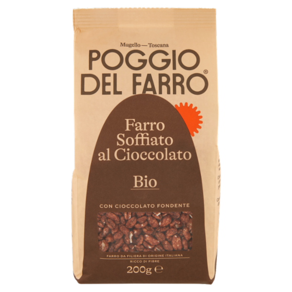 Poggio del Farro Farro Soffiato al Cioccolato Bio 200 g