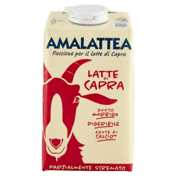 Amalattea Latte di Capra Parzialmente Scremato 500 ml