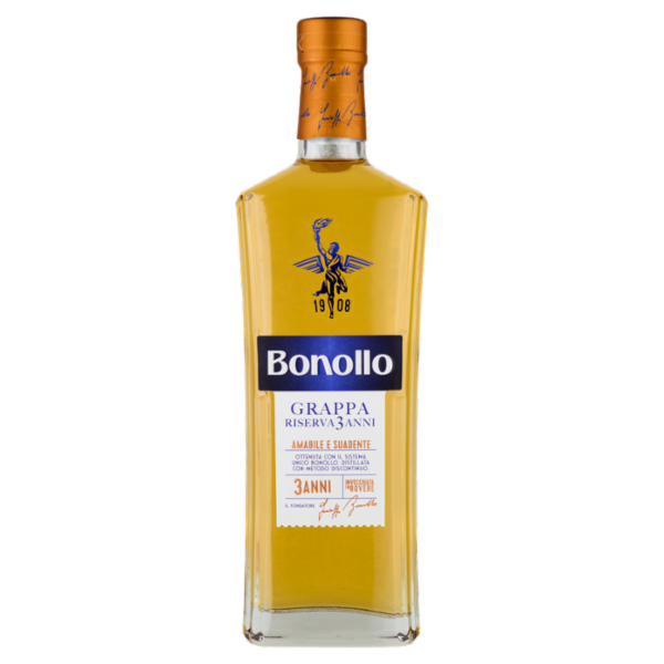 Bonollo Grappa Riserva 3 Anni 50 CL