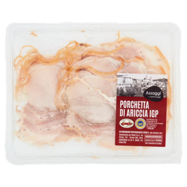 Assaggi e paesaggi Porchetta di Ariccia IGP 0,100 kg