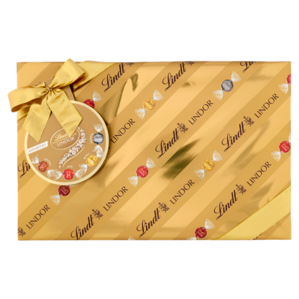 Lindt Lindor Cioccolatini assortiti Scatola regalo 425 g