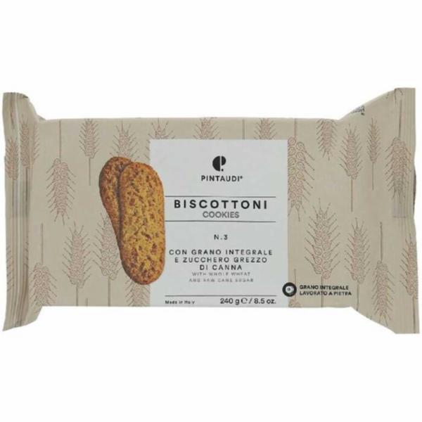 Pintaudi Biscottone Grano Integrale e Zucchero di Canna 240g