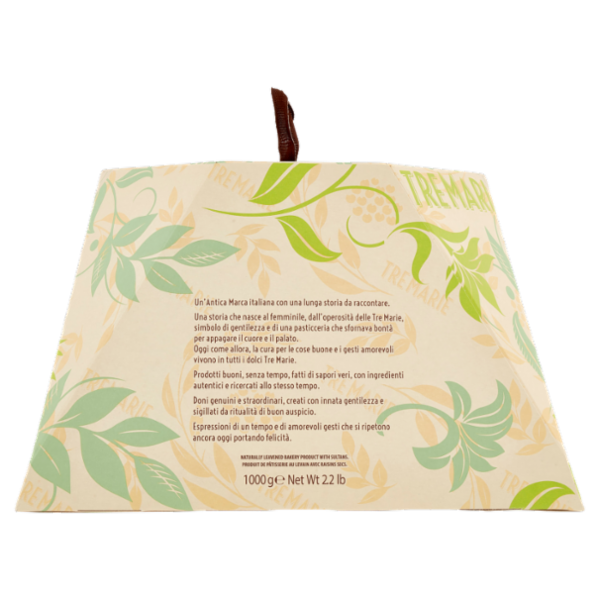 Tre Marie il Panettone Tuttuvetta Senza Canditi 1000 g