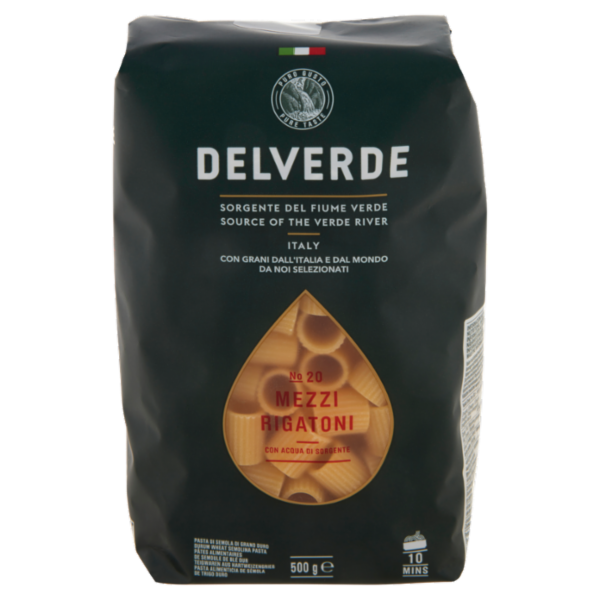 Delverde No 20 Mezzi Rigatoni 500 g