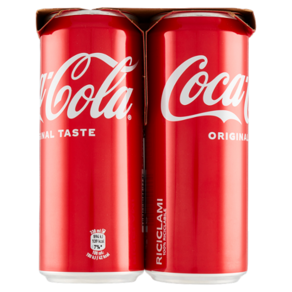 COCA-COLA Original Taste Can (4+2) x 330 ml