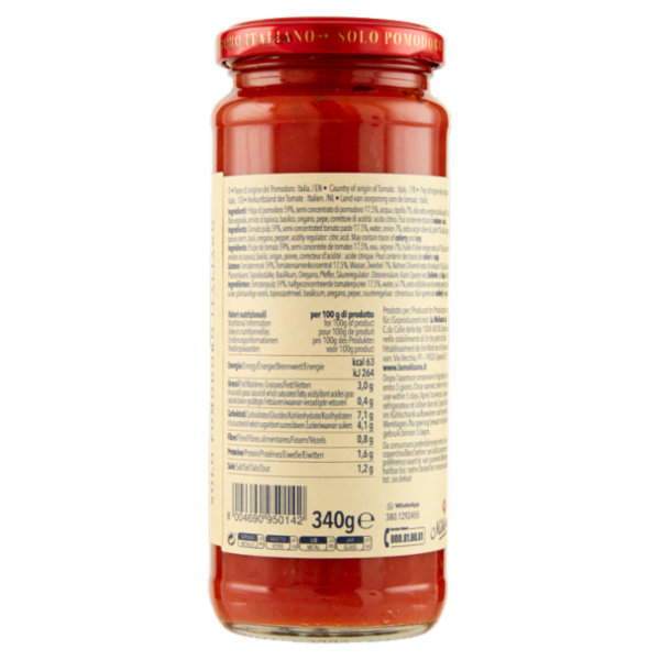 La Molisana Sugo Marinara 340g