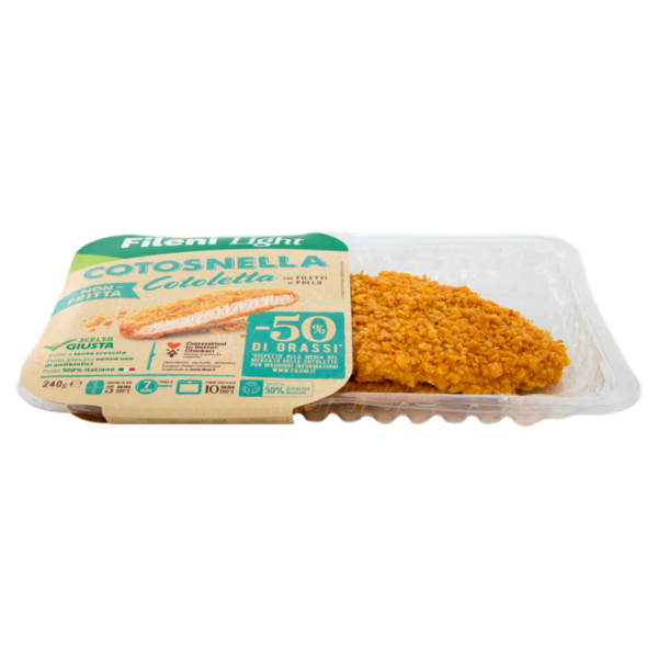 Fileni Light Cotosnella Cotoletta con Filetti di Pollo 0,240 kg