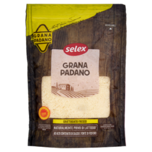 Selex Grana Padano Grattugiato Fresco 200 g