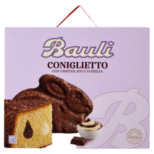 Bauli Coniglietto con Cioccolato e Vaniglia 650 g