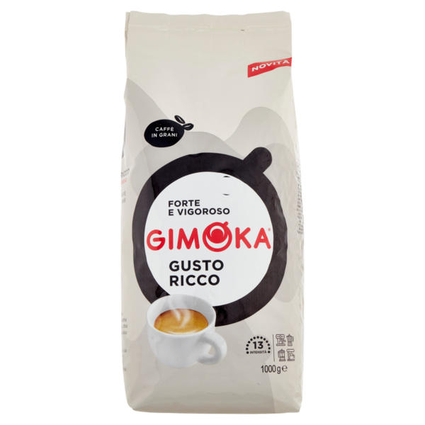 Gimoka Gusto Ricco Caffè in Grani 1000 g