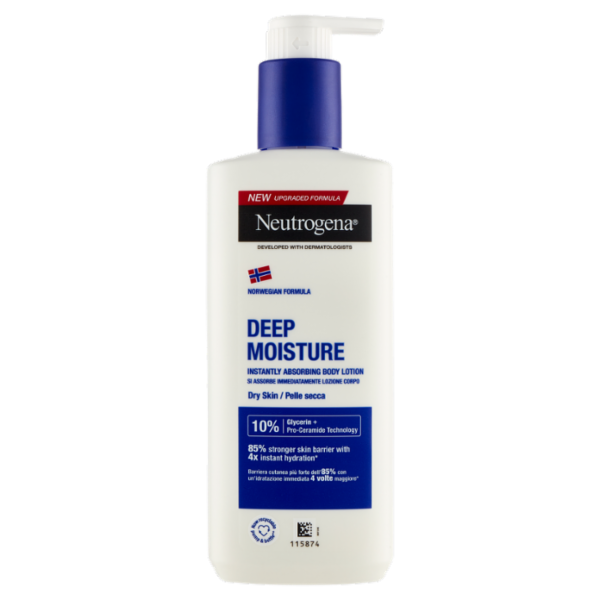 Neutrogena Deep Moisture Lozione Corpo Pelle secca 250 ml