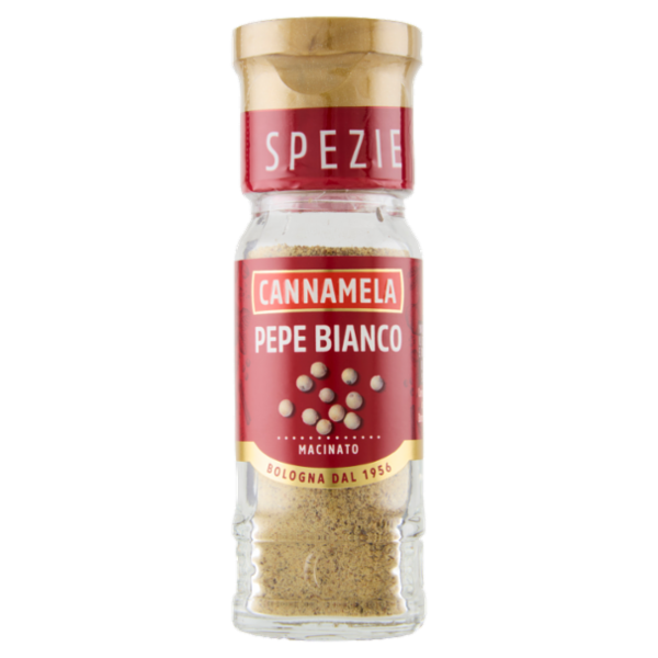 Cannamela Spezie Pepe Bianco Macinato 28 g