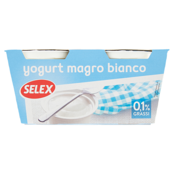 Selex Yogurt Magro Bianco 2x125 g
