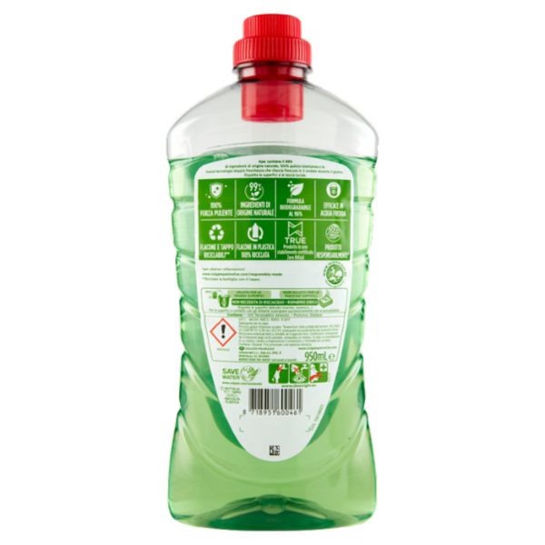 Ajax detersivo pavimenti Limone ultra sgrassante 950 ml