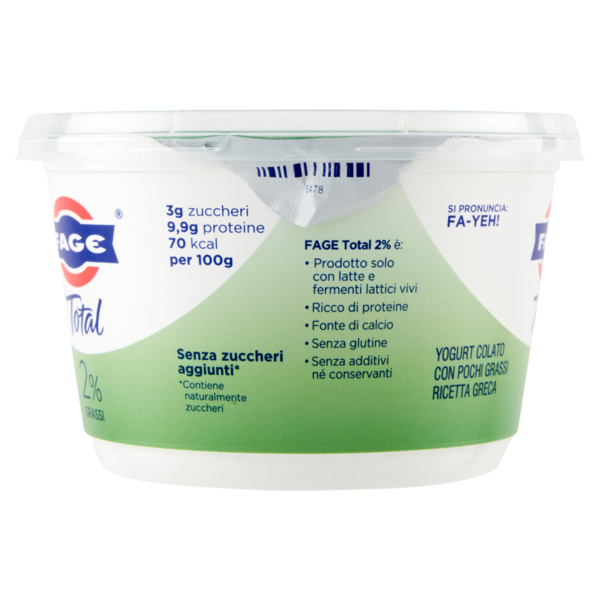Fage Total 2% Grassi 450 g