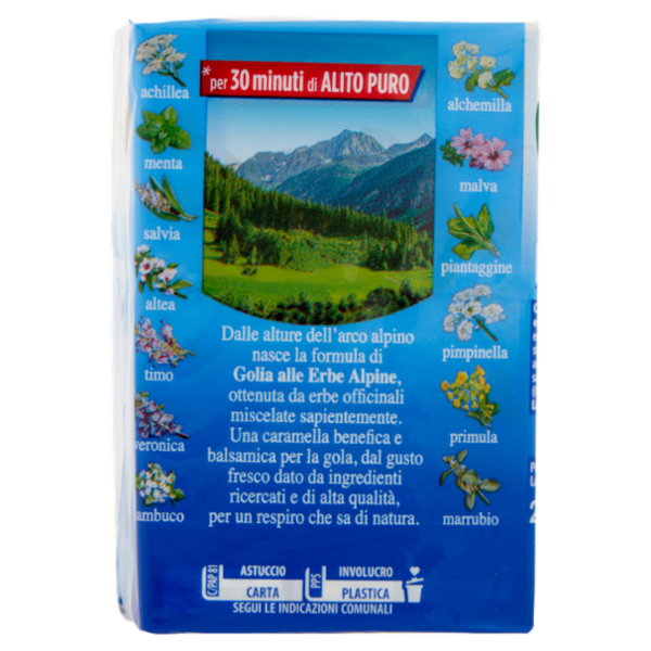 Golia alle Erbe Alpine Clean Breath Menta Forte 2 x 49 g