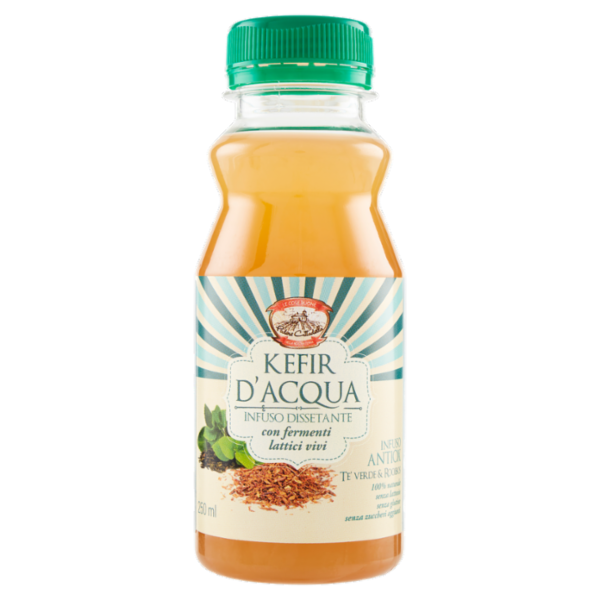 Podere Cittadella Kefir d'Acqua Infuso Antiox Té Verde & Rooibos 250 ml