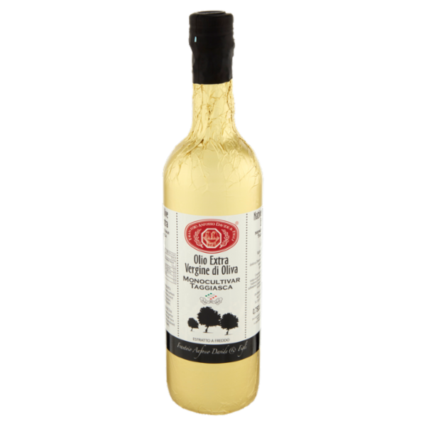 Frantoio Anfosso Davide & Figli Olio Extra Vergine di Oliva Monocultivar Taggiasca 0,750 L