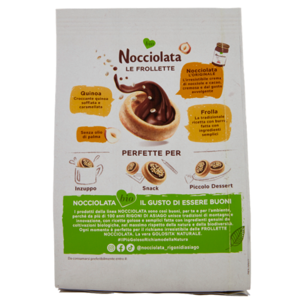 Rigoni di Asiago Nocciolata le Frollette bio 250 g