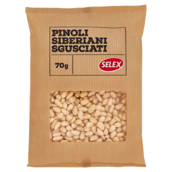 Selex Frutta Secca Pinoli Siberiani Sgusciati 70 g