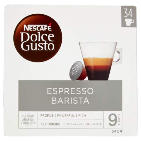 NESCAFÉ DOLCE GUSTO Espresso Barista Caffè espresso 34 capsule (34 tazze)