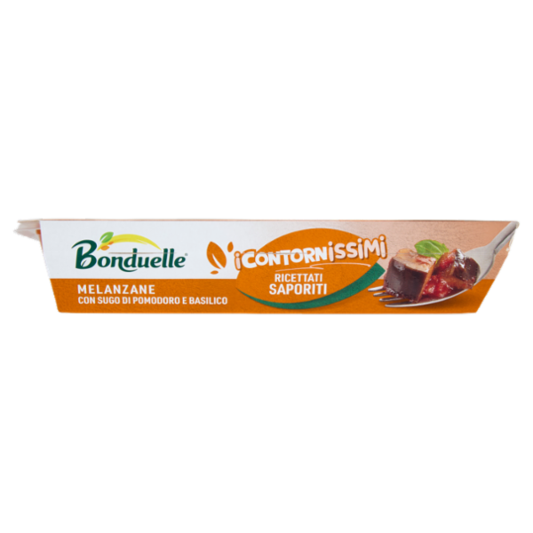 Bonduelle i Contornissimi Ricettati Saporiti Melanzane con Sugo di Pomodoro e Basilico 240 g