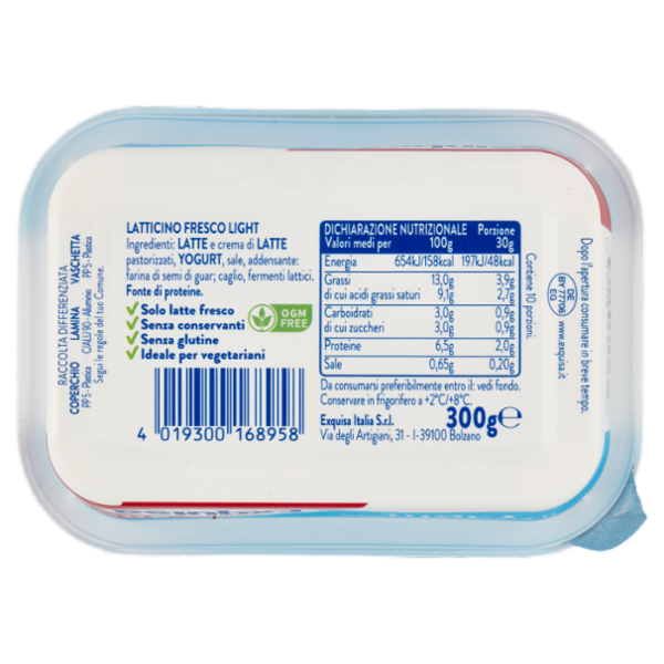 Exquisa il Fresco Cremoso Light 300 g