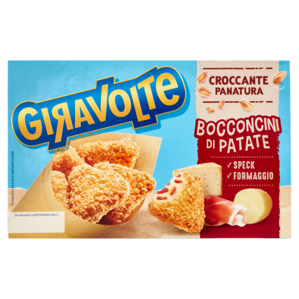 Giravolte Bocconcini di Patate Speck Formaggio 170 g
