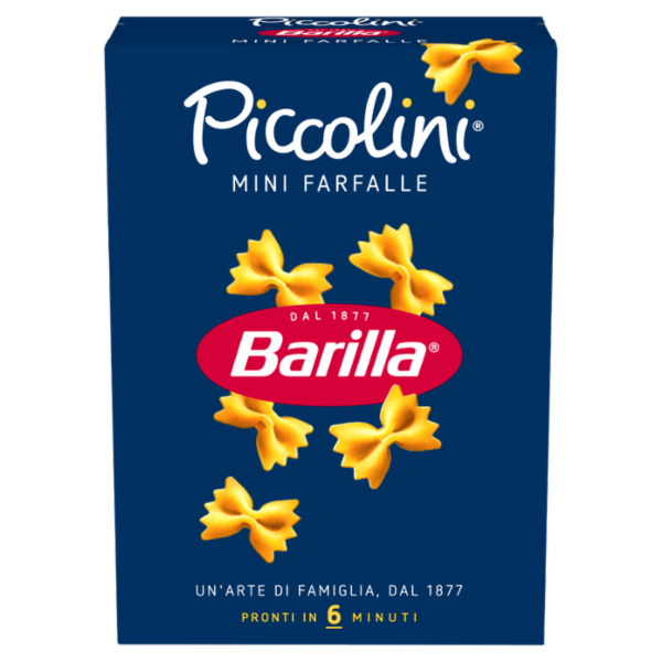 Barilla Pasta Piccolini Mini Farfalle 500g