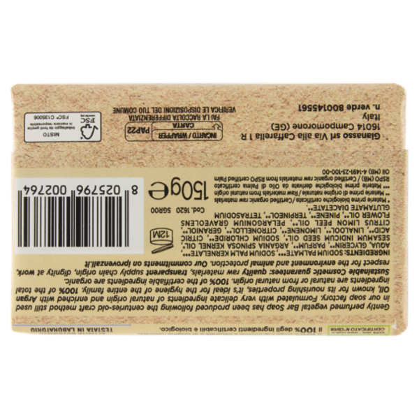 I Provenzali Bio Sapone Biologico Argan 150 g