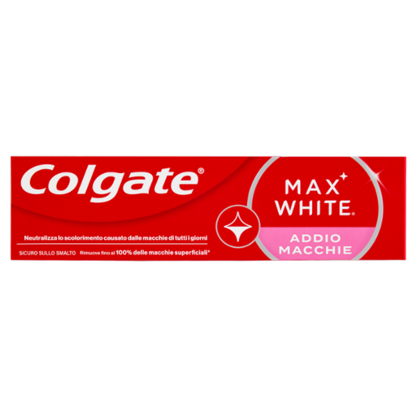 Colgate dentifricio sbiancante Max White Addio Macchie 75ml