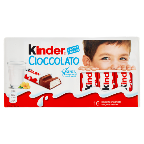Kinder Cioccolato 16 x 12,5 g