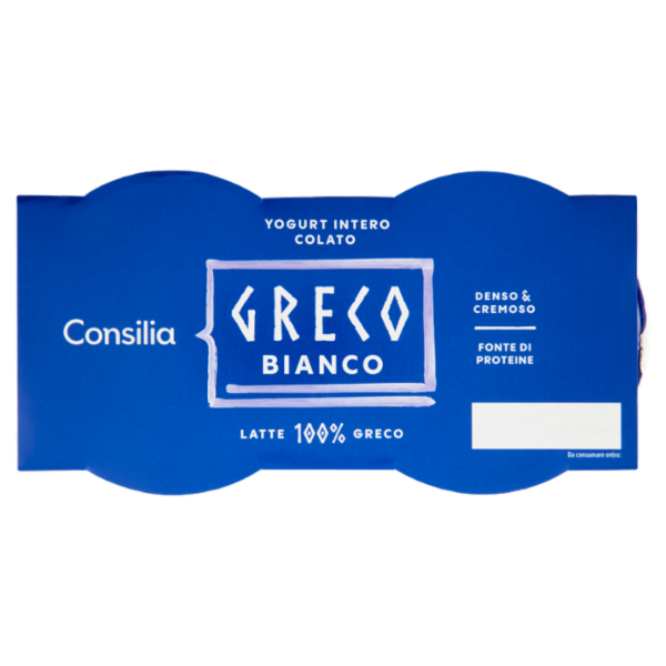 Consilia Yogurt Greco Bianco 2x150 g