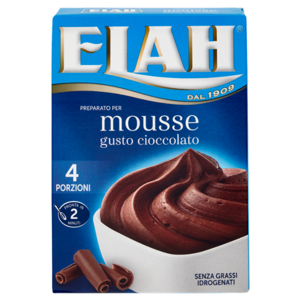 Elah Peparato per mousse gusto cioccolato 90 g
