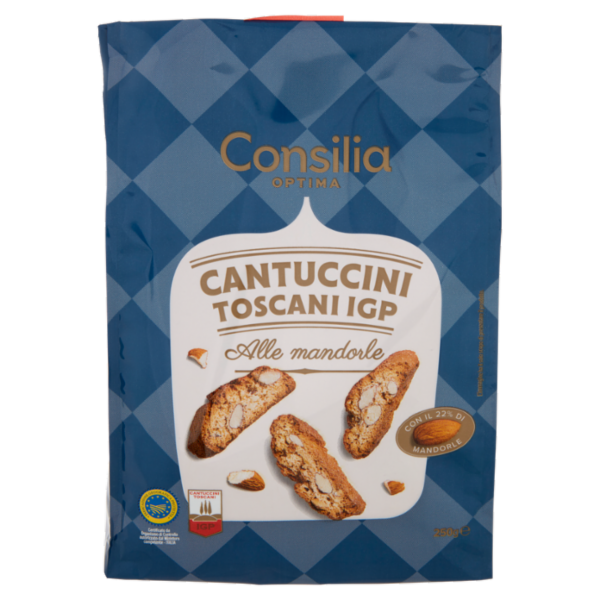 Consilia Optima Cantuccini Toscani I.G.P. alle Mandorle 250 g
