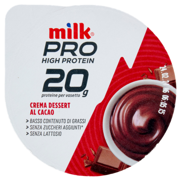 Milk Pro High Protein 20g Crema Dessert Cacao 200 g