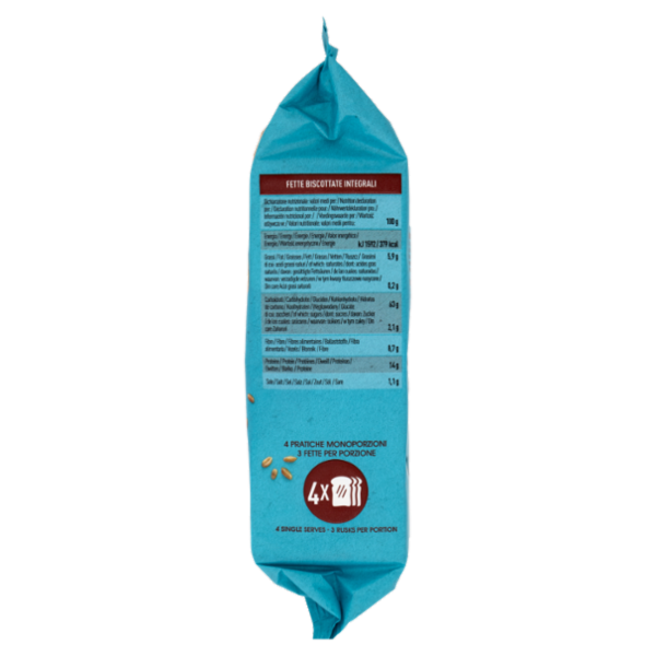 alce nero Fette Biscottate Integrali 120 g