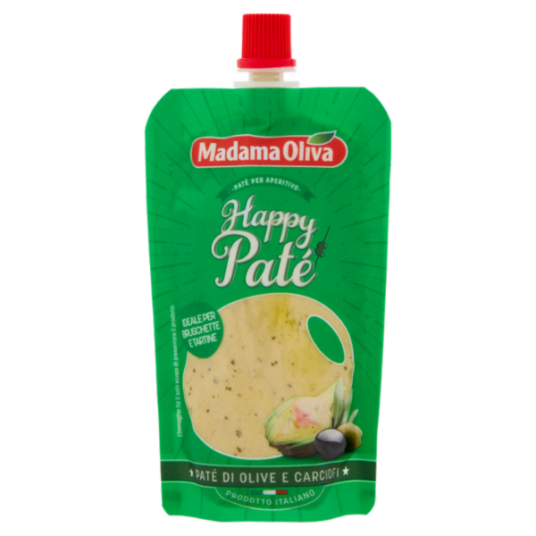 Madama Oliva Happy Paté Paté di Olive e Carciofi 110 g