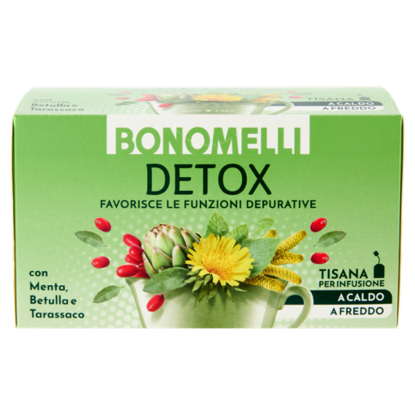 Bonomelli Detox Tisana per Infusione 16 Filtri 32 g