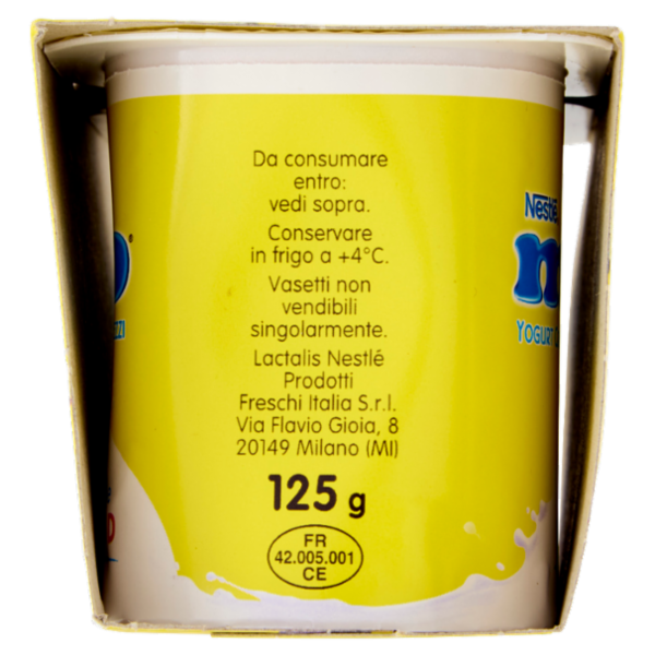 NESTLÉ MIO Yogurt Cremoso Senza Pezzi Fragola 2x125g