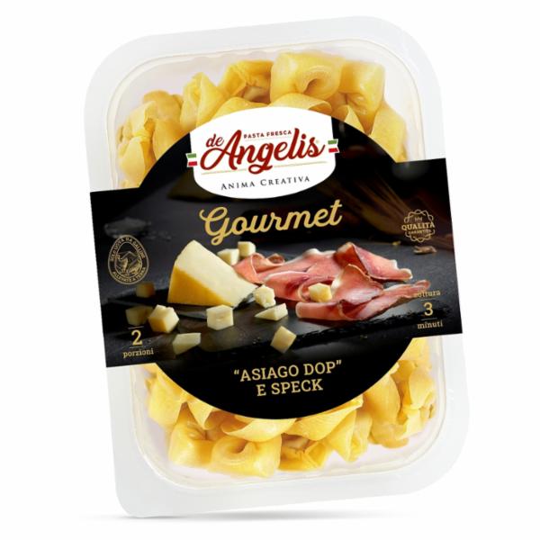 Armando De Angelis Tortelloni al Formaggio Asiago DOP e Speck 250 g