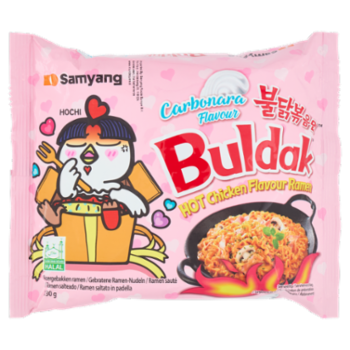 Samyang Buldak Hot Chicken Flavour Ramen Carbonara Flavour 130 g