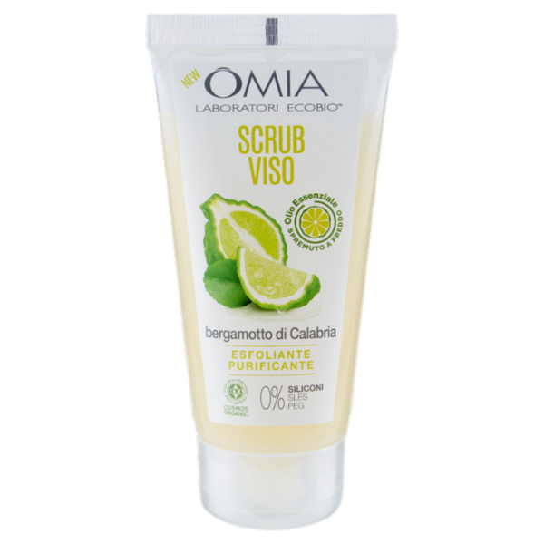 Omia Laboratori Ecobio Scrub Viso bergamotto di Calabria 75 ml