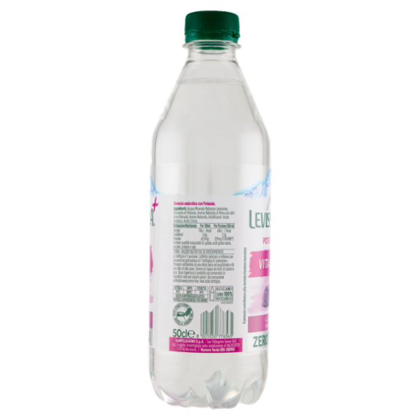 LEVISSIMA+, Acqua con Potassio 50cl