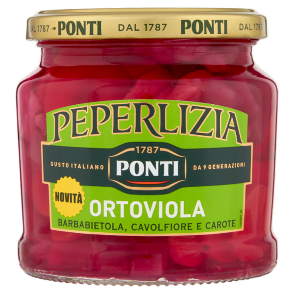 Ponti Peperlizia Ortoviola Barbabietola, Cavolfiore e Carote 350 g