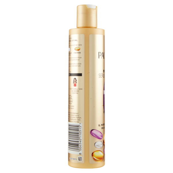 Pantene Shampoo e Siero Capelli con Proteina Miracle Serum Multi-Nutriente Forti & Folti 250 ml