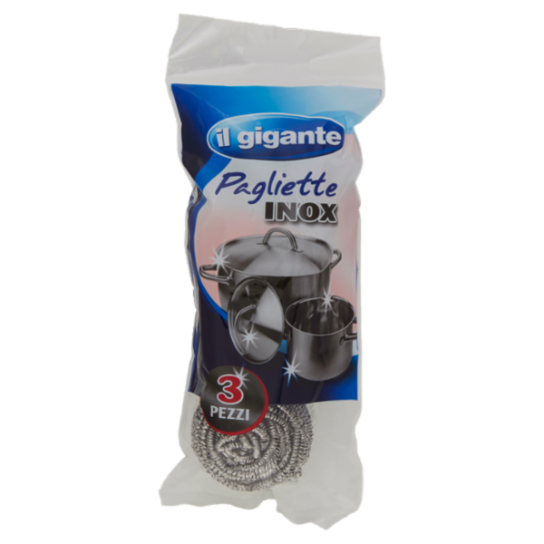 IL GIGANTE Pagliette Inox 3 pz