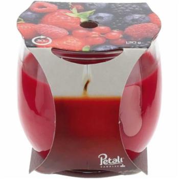 CANDELA PROFUMA AMBIENTI ALTEZZA 3 CM FRAGRANZA FRUTTI DI BOSCO
