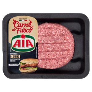 Aia Carne Al Fuoco Hamburger Di Suino 0,150 Kg