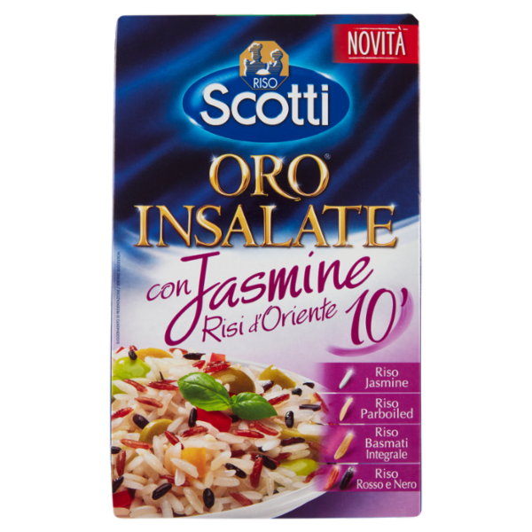 Riso Scotti Oro Insalate con Jasmine Risi d'Oriente 10' 800 g